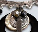 Around the World's Fair - Pewter Breastplate Necklace